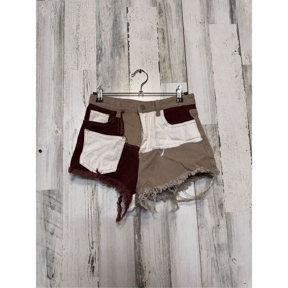 High waisted brown shorts size XS - Picture 1 of 7